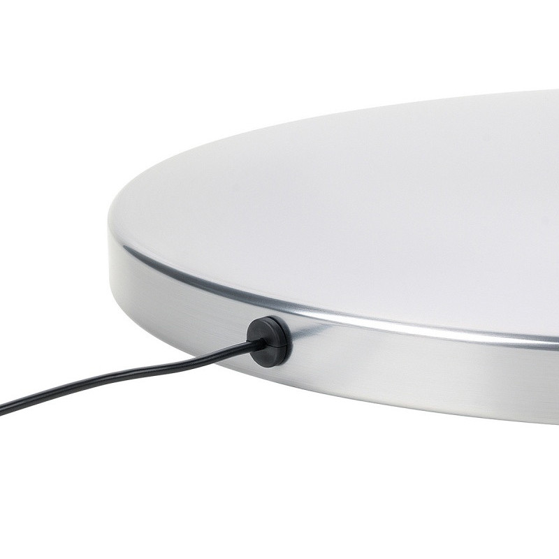 Globus TROIKA Sojus City Light, śr. 43cm, oświetlenie, metalowa podstawa, niebiesko-zielony