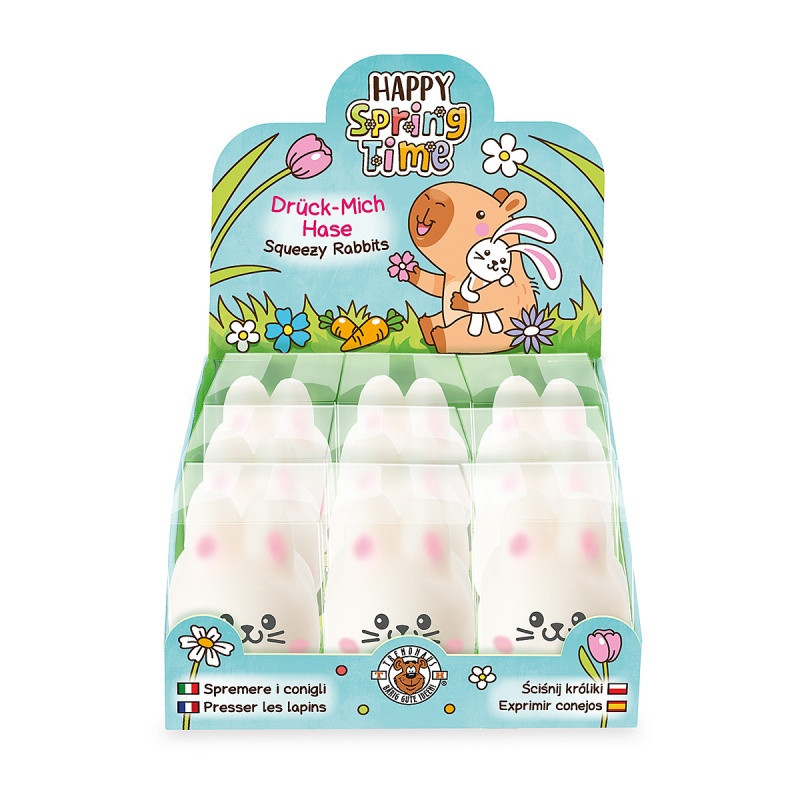 Gniotek Zajączek „Przytul mnie” TRENDHAUS CP HS-6, biały