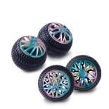 Piłka speed LED TRENDHAUS SA, w kształcie opony, mix kolorów