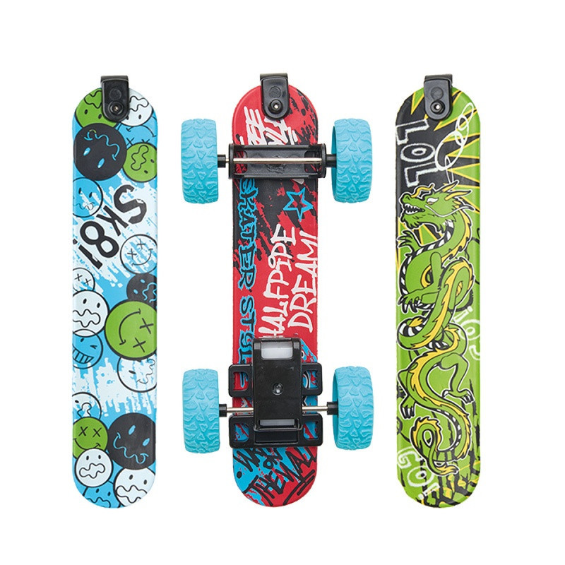 Speed samochodzik bransoletka i deskorolka TRENDHAUS SA, 3w1, mix kolorów