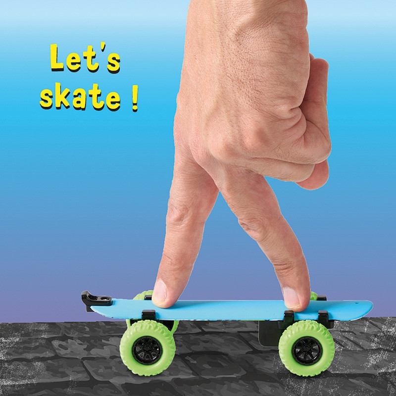 Speed samochodzik bransoletka i deskorolka TRENDHAUS SA, 3w1, mix kolorów