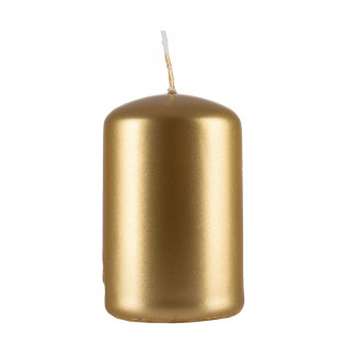 Świeca słupek DONAU HOME Adwent Lakier, 50x80mm, 4 szt., złoty