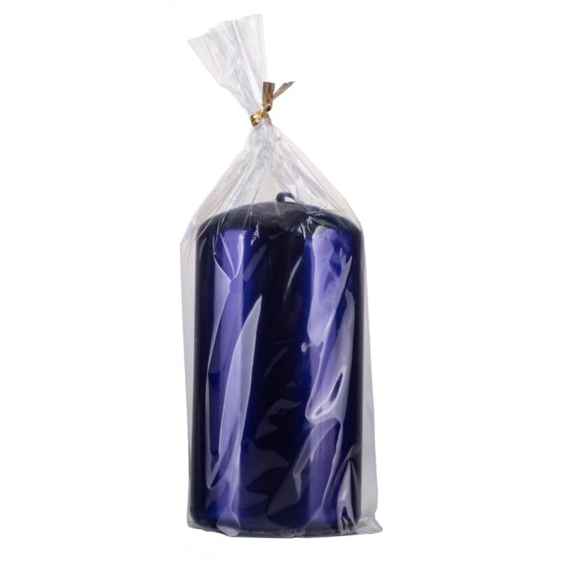 Świeca słupek DONAU HOME Aurora, 60x115mm, kobalt