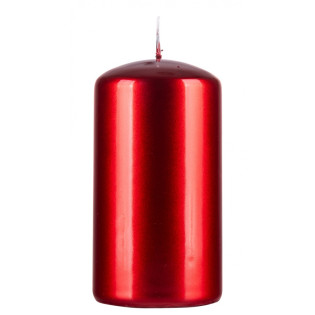 Świeca słupek DONAU HOME Aurora, 60x115mm, rubin