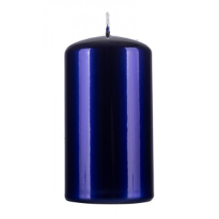 Świeca słupek DONAU HOME Aurora, 70x130mm, kobalt