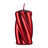 Świeca słupek DONAU HOME Laval, 50x100mm, rubin