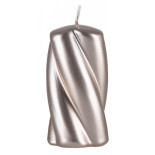 Świeca słupek DONAU HOME Laval, 50x100mm, szampan