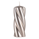 Świeca słupek DONAU HOME Laval, 50x130mm, szampan