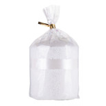 Świeca słupek DONAU HOME Milo, 70x90mm, biały perła