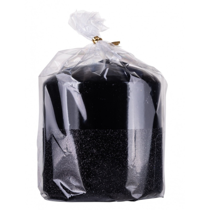 Świeca słupek DONAU HOME Onyx, 80x90mm, czarny