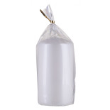 Świeca słupek DONAU HOME Standard Lakier, 60x115mm, biały metaliczny mat