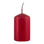 Świeca słupek DONAU HOME Spiced Christmas, 40x70mm, 4 szt., jabłko z cynamonem, czerwony