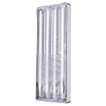 Świeca stołowa DONAU HOME Onyx, 22x250mm, 4 szt., srebrny