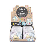 Wszystko do szkoły TRENDHAUS SCH, zestaw biurowy, 5 elementów, pudełko metalowe, mix kolorów