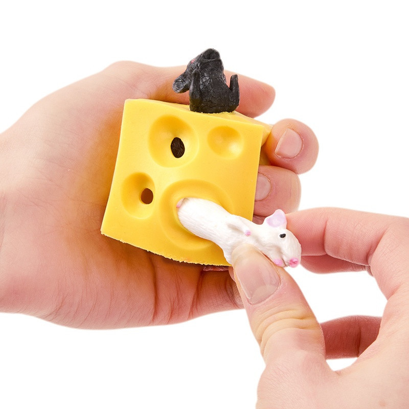 Gra TRENDHAUS T, zabawna gra z serem i myszkami, mix kolorów