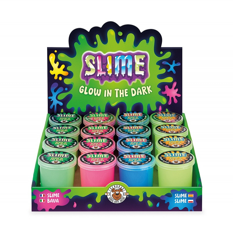 Slime TRENDHAUS T, świecący w ciemności, 35 g, mix kolorów