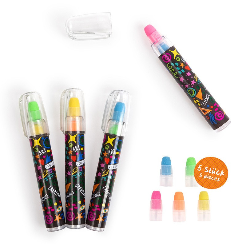 Wszystko do szkoły TRENDHAUS SCH, gumka przekładana, mix kolorów