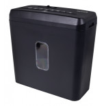 Niszczarka OFFICE PRODUCTS, ścinki, do 5 kartek A4, kosz 8l, czarna