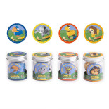 Temperówka z klocków TRENDHAUS T, zwierzęta w dżungli, mix kolorów