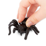 Nakręcany pająk TRENDHAUS ZZ, 6,5 × 6,5 cm, czarny