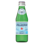 WodaS.PELLEGRINO, delikatny gaz, butelka szklana, 0,25l