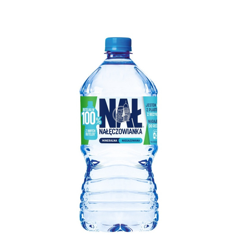 Woda mineralna NAŁĘCZOWIANKA, niegazowana, 1l