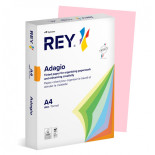 Papier ksero REY ADAGIO, A4, 160gsm, 89 różowy pastel *RYADA160X475 R100, 250 ark.