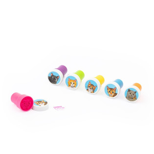 Stempel rasy kotów TRENDHAUS ST, mix kolorów