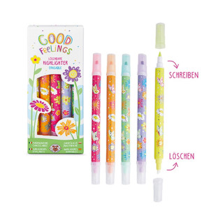Zmazywalne zakreślacze TRENDHAUS GFH, 5 szt., mix kolorów
