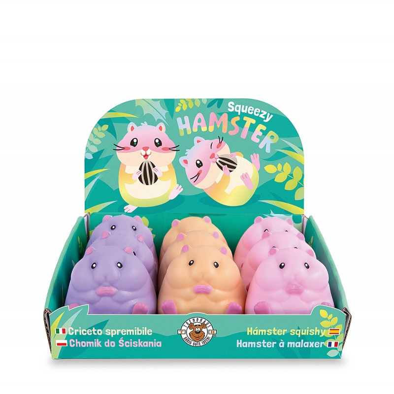 Gniotek chomik TRENDHAUS T, mix kolorów