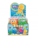 Gniotek ośmiornica fluorescencyjna TRENDHAUS SO, mix kolorów