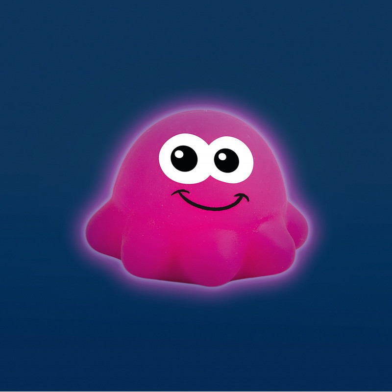 Gniotek ośmiornica fluorescencyjna TRENDHAUS SO, mix kolorów