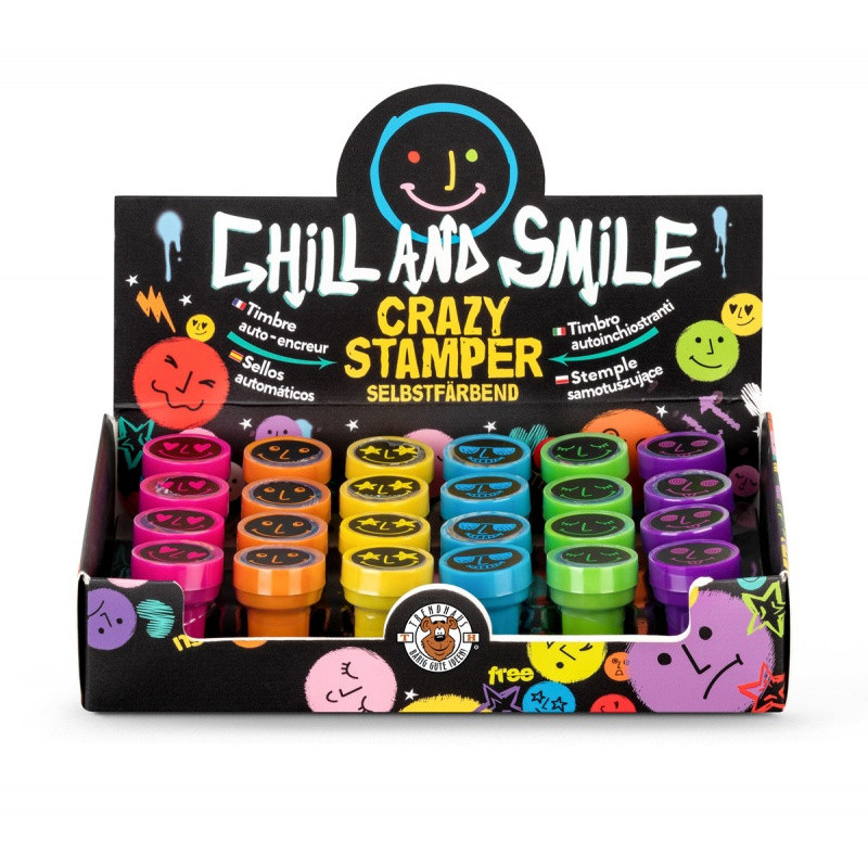 Stempel samotuszujący TRENDHAUS Ch&S, mix kolorów