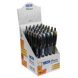 Display długopisów LINC Elantra, śr. kulki 0,7mm, gr. linii 0,3mm, 30 szt. niebieski