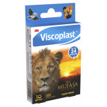 Plastry dziecięce VISCOPLAST-3M, Mufasa Król Lew, 72x25 mm, 10 szt., pudełko