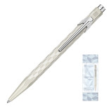Długopis CARAN D’ACHE 849 XMAS25 Alpine Frost, w pudełku, biały