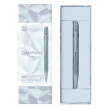 Długopis CARAN D’ACHE 849 XMAS25 Alpine Frost, w pudełku, niebieski