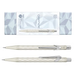 Ołówek mechaniczny CARAN D'ACHE 844 XMAS25 Alpine Frost, 0,5mm, w pudełku, biały