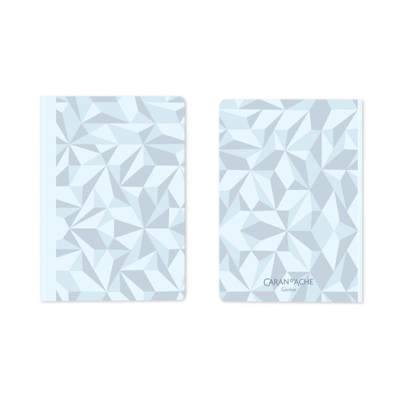 Notes CARAN D'ACHE XMAS25, A5, w linie, 90gsm, niebieski