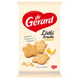 Ciastka DR GERARD Listki Kruche, maślane z polewą kakaową, 165g