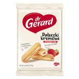 Biszkopty DR GERARD Pałeczki Kremowe, truskawkowo-śmietankowe, 170g