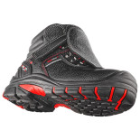 Trzewiki ochronne VM FOOTWEAR Bolton 5080-S3L, rozm. 38, czarno-czerwone