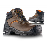 Trzewiki ochronne VM FOOTWEAR Hannover 2720-S3, rozm. 45, brązowo-czarne