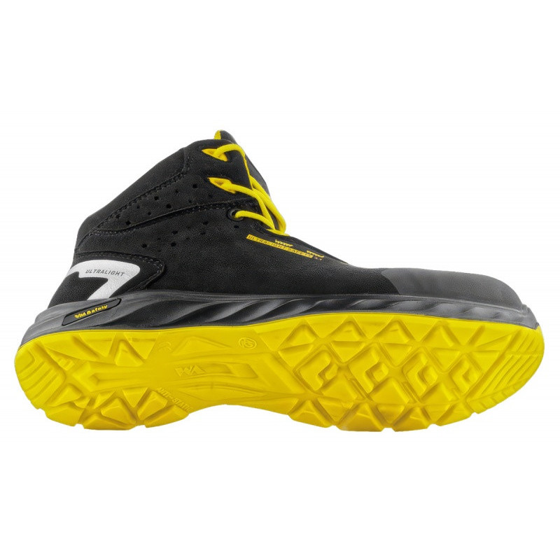 Trzewiki ochronne VM FOOTWEAR Wisconsin 2290-S3L ESD, rozm. 42, czarno-żółte