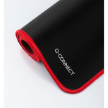 Podkładka pod mysz Q-CONNECT XXL, 90x40cm, czarno‑czerwona