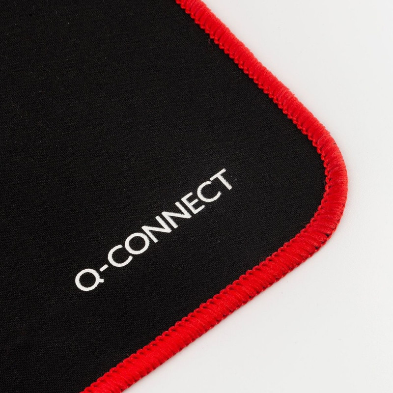 Podkładka pod mysz Q-CONNECT XXL, 90x40cm, czarno‑czerwona
