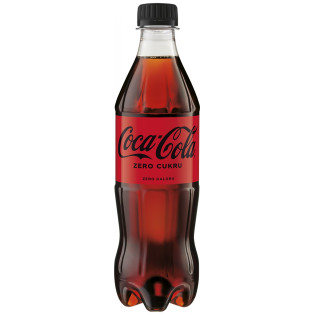 Coca-Cola Zero, 0,5 l, kaucja