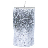 Świeca słupek DONAU HOME Brzoza, 70x120mm, biały