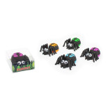 Gumka do ścierania pająk z ruchomymi oczami TRENDHAUS ER, mix kolorów