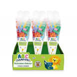 Gumki do ścierania literki TRENDHAUS ABC-5, 26 szt., mix kolorów